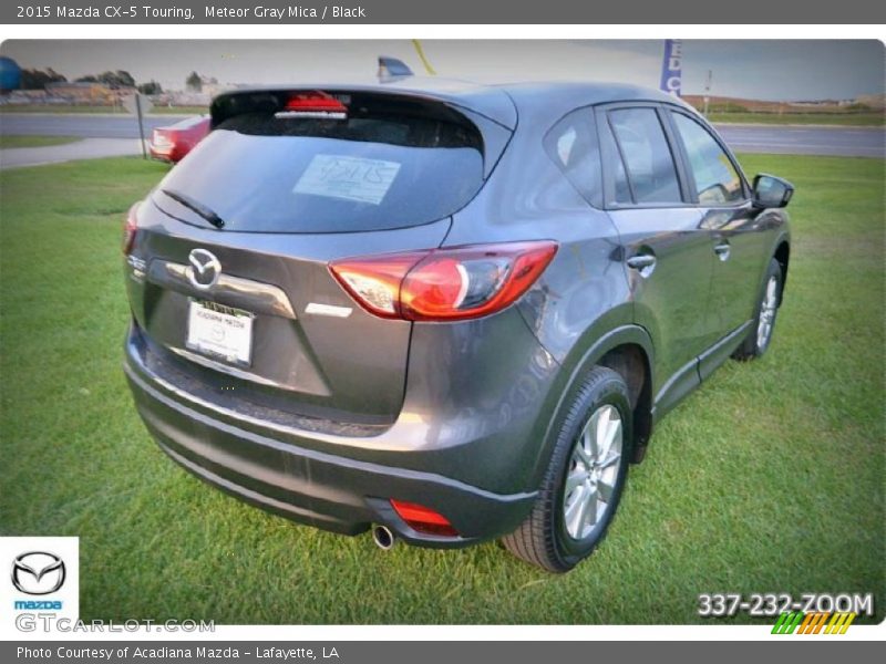 Meteor Gray Mica / Black 2015 Mazda CX-5 Touring