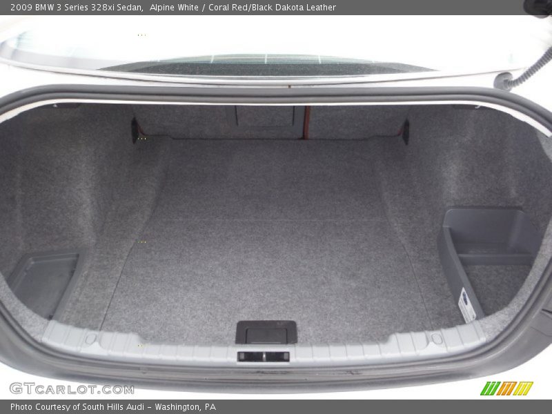 Alpine White / Coral Red/Black Dakota Leather 2009 BMW 3 Series 328xi Sedan