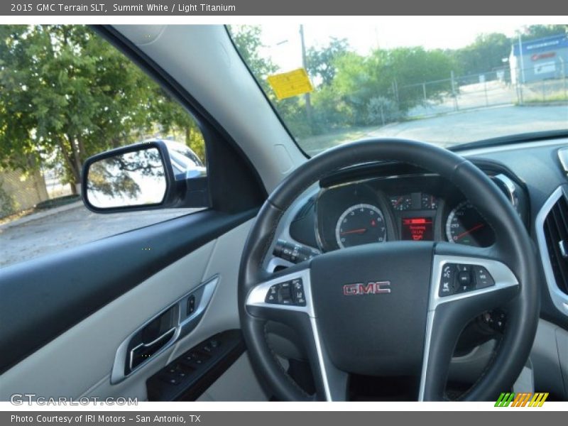 Summit White / Light Titanium 2015 GMC Terrain SLT