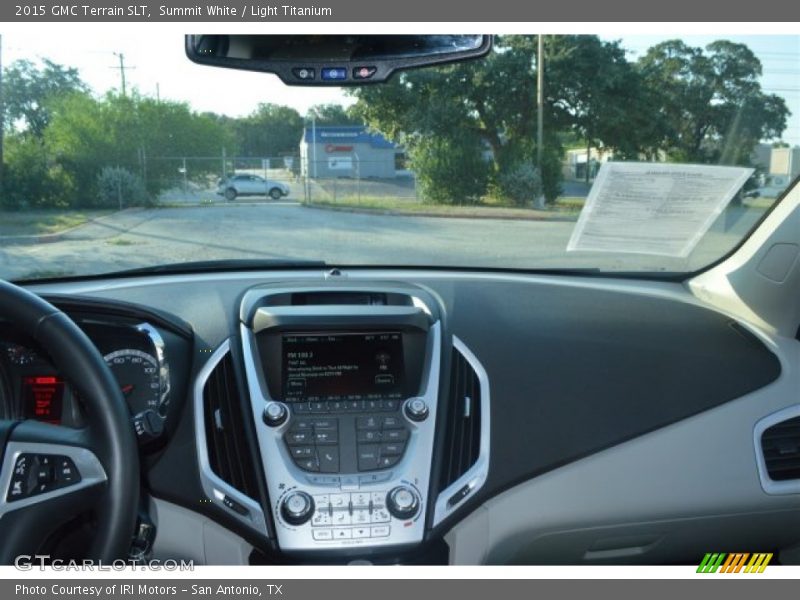 Summit White / Light Titanium 2015 GMC Terrain SLT