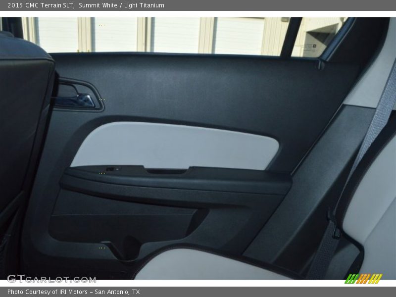 Summit White / Light Titanium 2015 GMC Terrain SLT