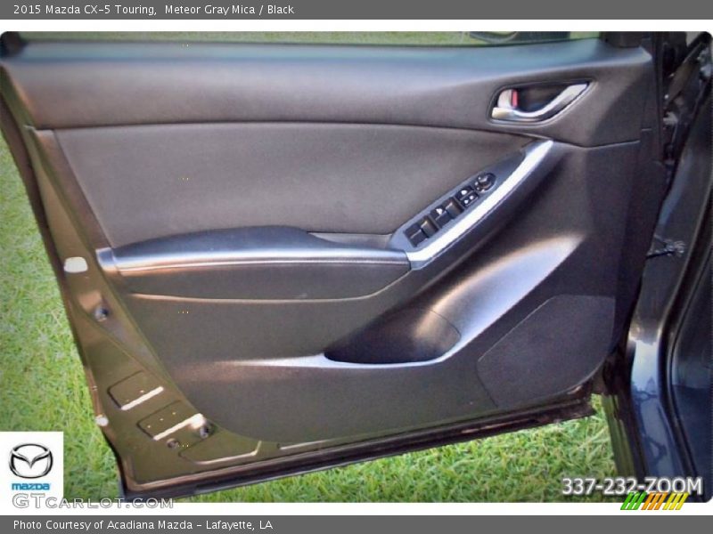 Meteor Gray Mica / Black 2015 Mazda CX-5 Touring