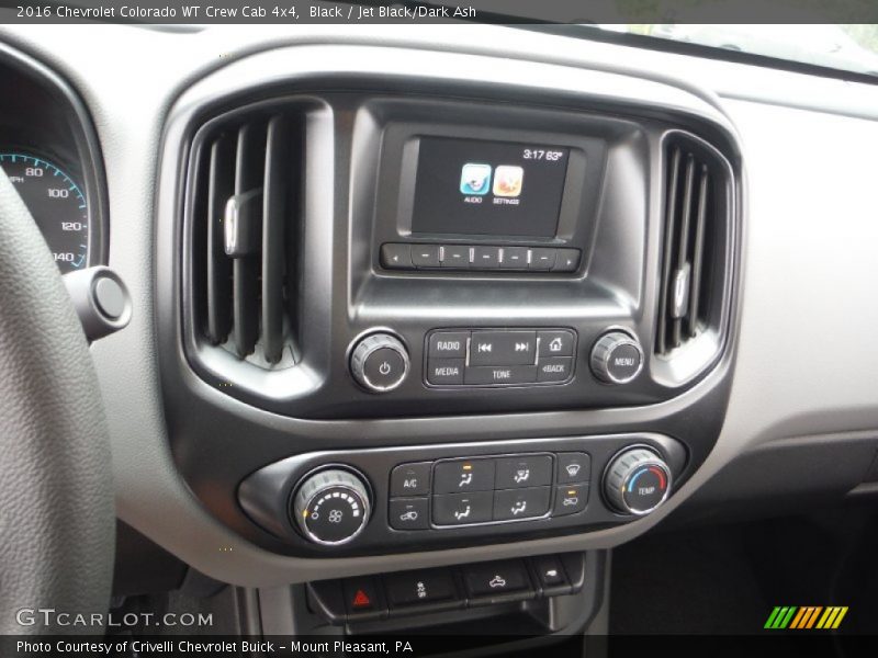 Controls of 2016 Colorado WT Crew Cab 4x4
