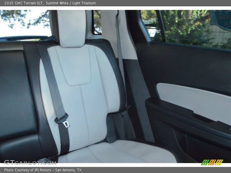 Summit White / Light Titanium 2015 GMC Terrain SLT