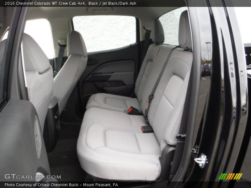 Black / Jet Black/Dark Ash 2016 Chevrolet Colorado WT Crew Cab 4x4