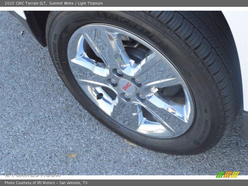 Summit White / Light Titanium 2015 GMC Terrain SLT