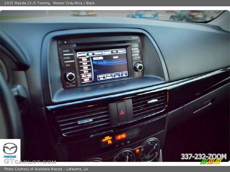 Meteor Gray Mica / Black 2015 Mazda CX-5 Touring