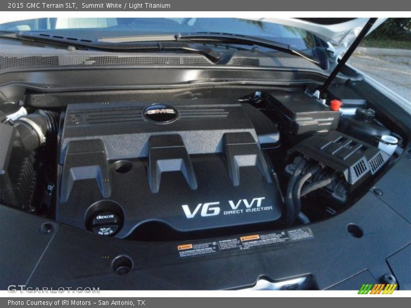 Summit White / Light Titanium 2015 GMC Terrain SLT