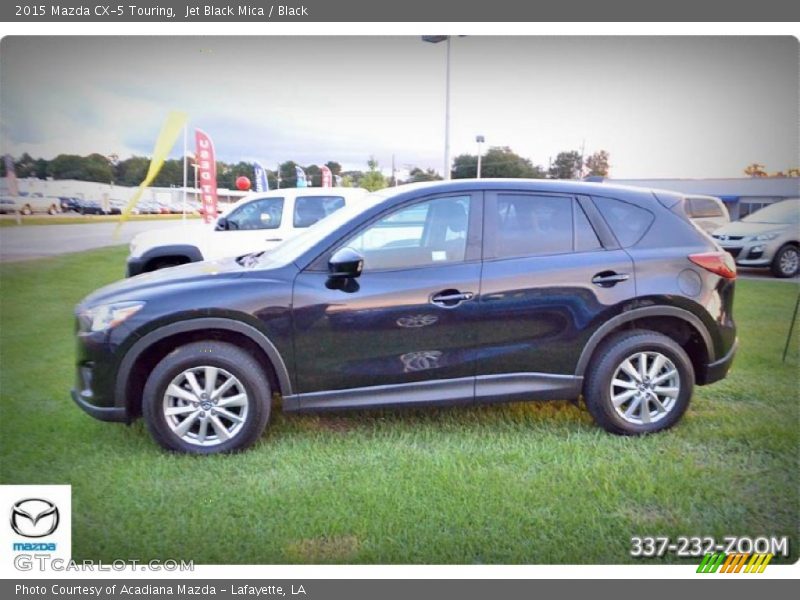 Jet Black Mica / Black 2015 Mazda CX-5 Touring