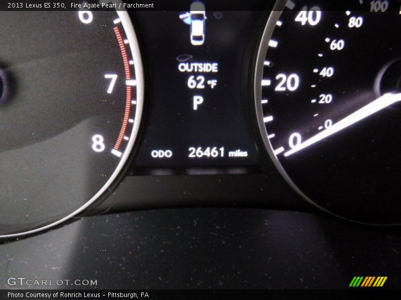 Fire Agate Pearl / Parchment 2013 Lexus ES 350