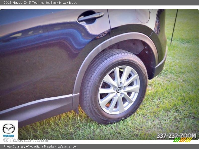 Jet Black Mica / Black 2015 Mazda CX-5 Touring