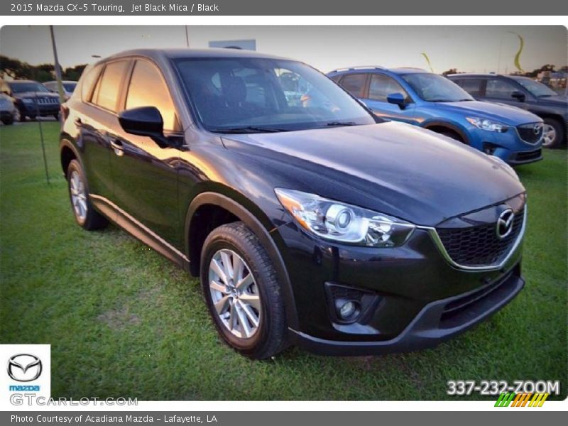 Jet Black Mica / Black 2015 Mazda CX-5 Touring