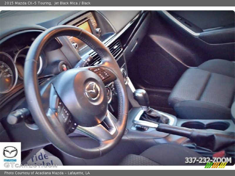 Jet Black Mica / Black 2015 Mazda CX-5 Touring