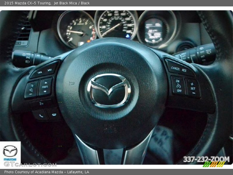 Jet Black Mica / Black 2015 Mazda CX-5 Touring