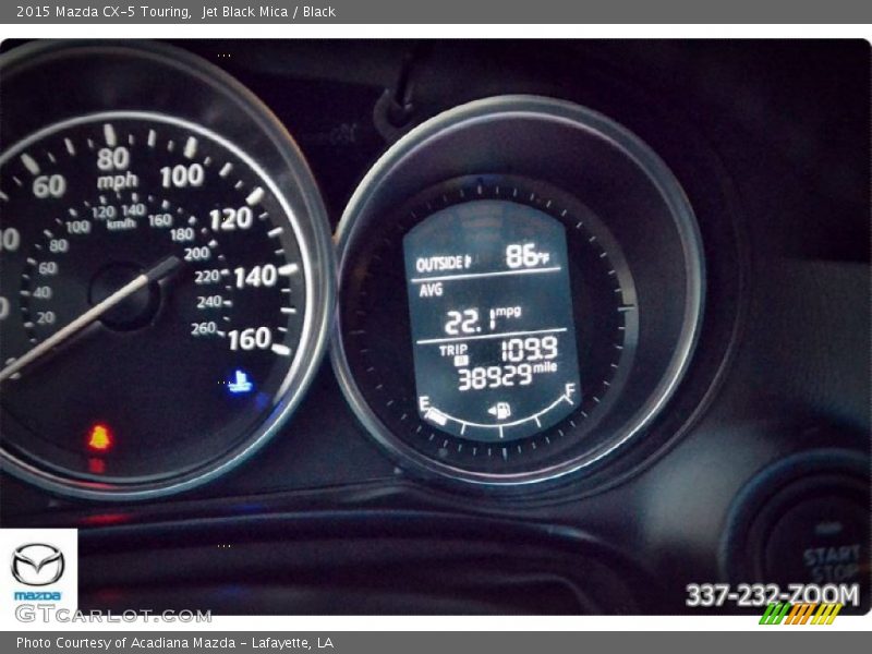 Jet Black Mica / Black 2015 Mazda CX-5 Touring
