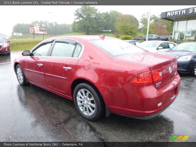 Crystal Red Tintcoat / Cocoa/Cashmere 2011 Buick Lucerne CXL