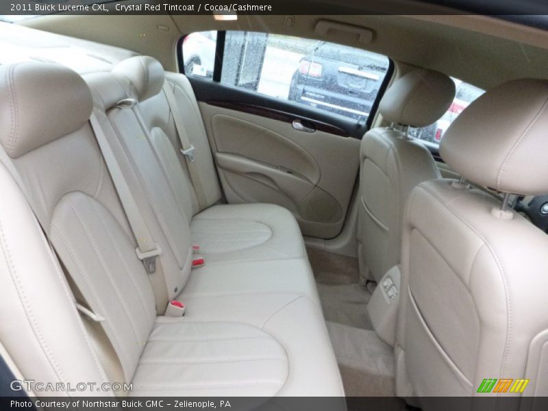 Crystal Red Tintcoat / Cocoa/Cashmere 2011 Buick Lucerne CXL