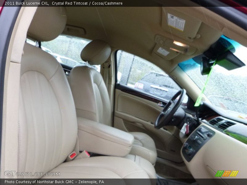 Crystal Red Tintcoat / Cocoa/Cashmere 2011 Buick Lucerne CXL