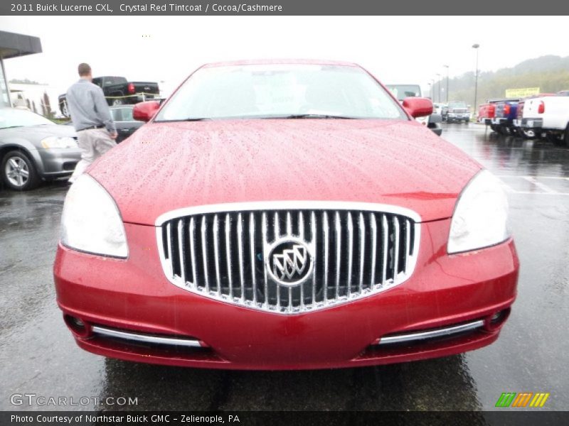 Crystal Red Tintcoat / Cocoa/Cashmere 2011 Buick Lucerne CXL