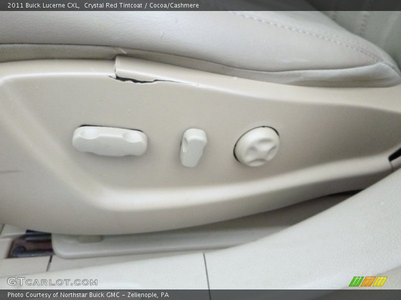 Crystal Red Tintcoat / Cocoa/Cashmere 2011 Buick Lucerne CXL