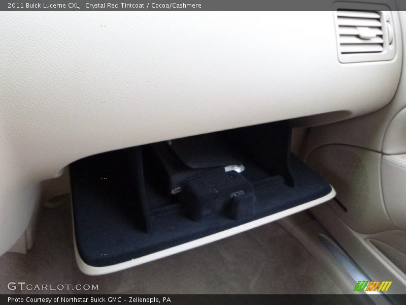 Crystal Red Tintcoat / Cocoa/Cashmere 2011 Buick Lucerne CXL