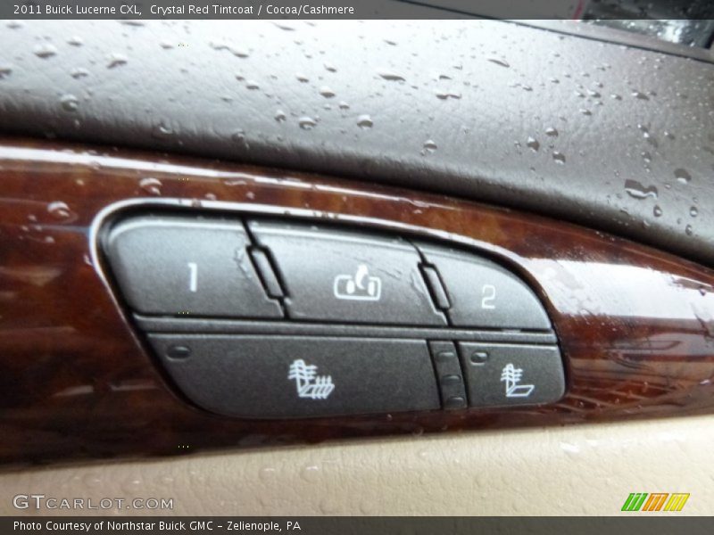 Crystal Red Tintcoat / Cocoa/Cashmere 2011 Buick Lucerne CXL