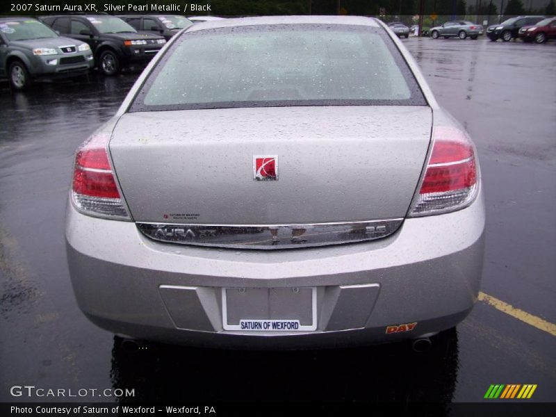 Silver Pearl Metallic / Black 2007 Saturn Aura XR