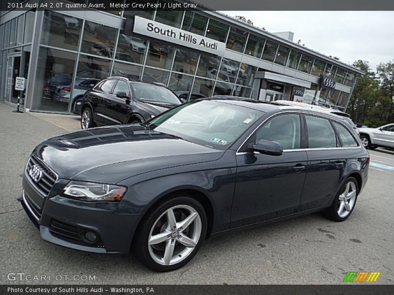 Meteor Grey Pearl / Light Gray 2011 Audi A4 2.0T quattro Avant