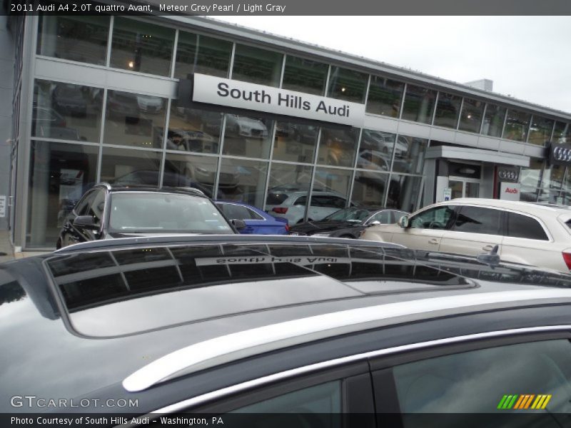 Meteor Grey Pearl / Light Gray 2011 Audi A4 2.0T quattro Avant