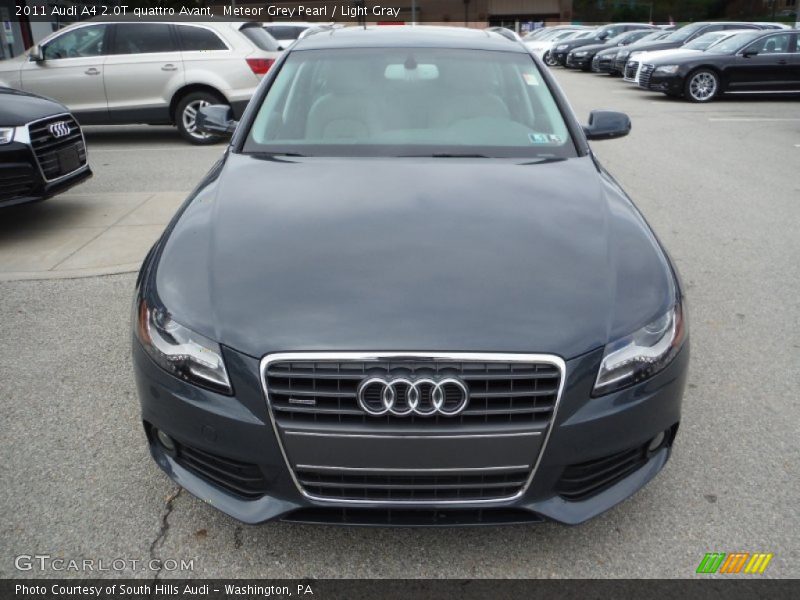 Meteor Grey Pearl / Light Gray 2011 Audi A4 2.0T quattro Avant
