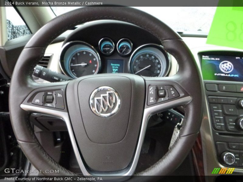 Mocha Bronze Metallic / Cashmere 2014 Buick Verano