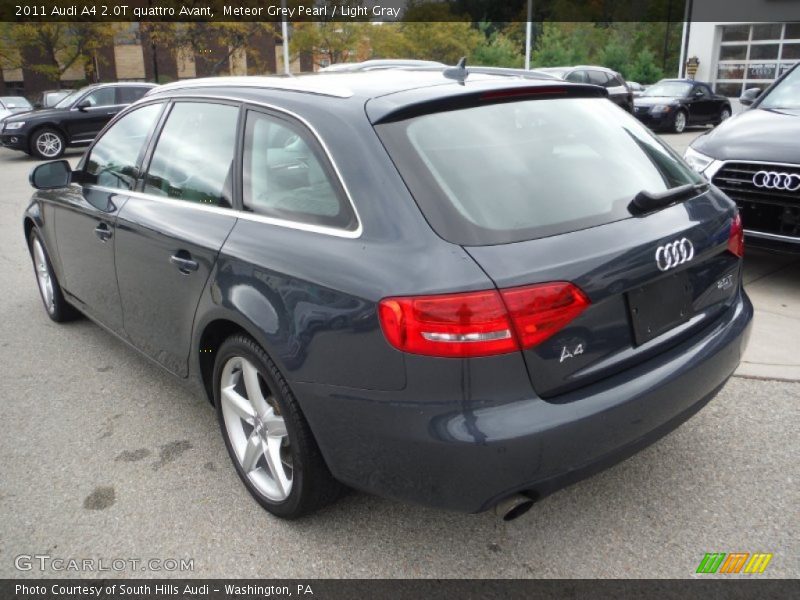 Meteor Grey Pearl / Light Gray 2011 Audi A4 2.0T quattro Avant