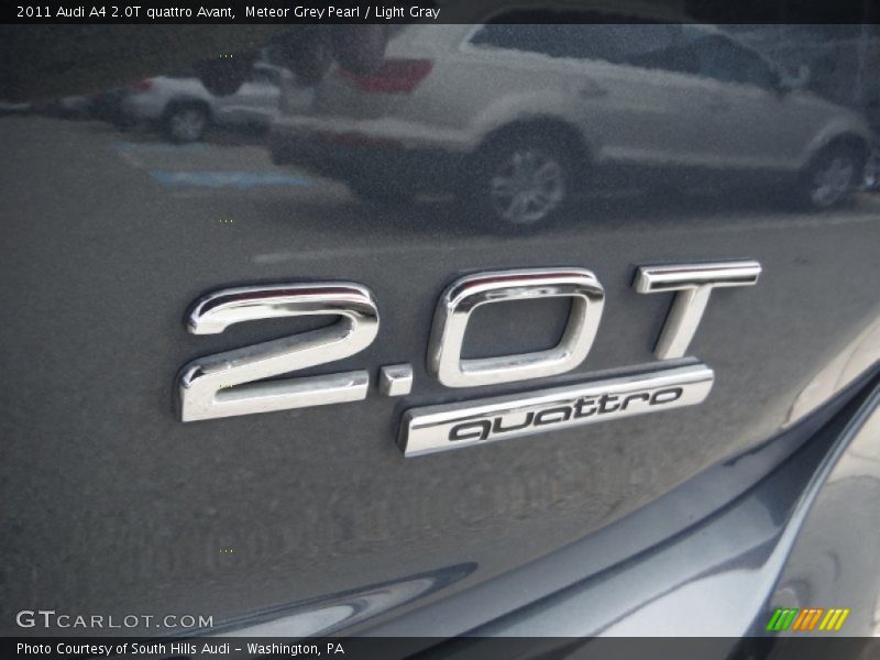 Meteor Grey Pearl / Light Gray 2011 Audi A4 2.0T quattro Avant