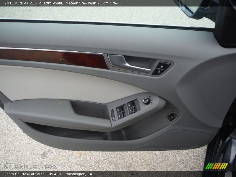 Meteor Grey Pearl / Light Gray 2011 Audi A4 2.0T quattro Avant