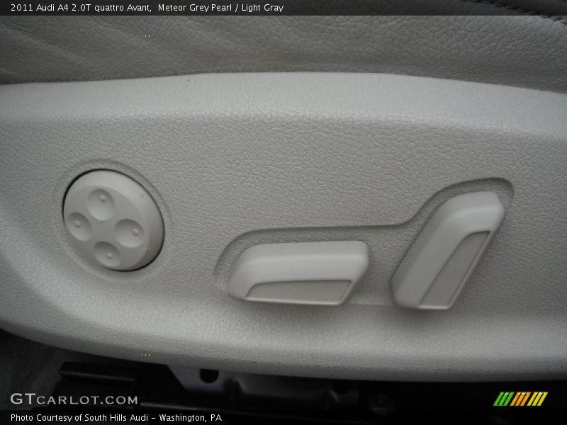 Meteor Grey Pearl / Light Gray 2011 Audi A4 2.0T quattro Avant
