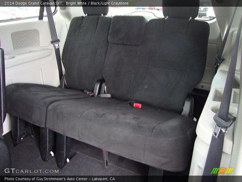 Bright White / Black/Light Graystone 2014 Dodge Grand Caravan SXT