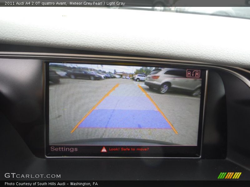 Meteor Grey Pearl / Light Gray 2011 Audi A4 2.0T quattro Avant