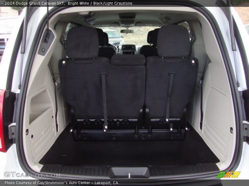 Bright White / Black/Light Graystone 2014 Dodge Grand Caravan SXT