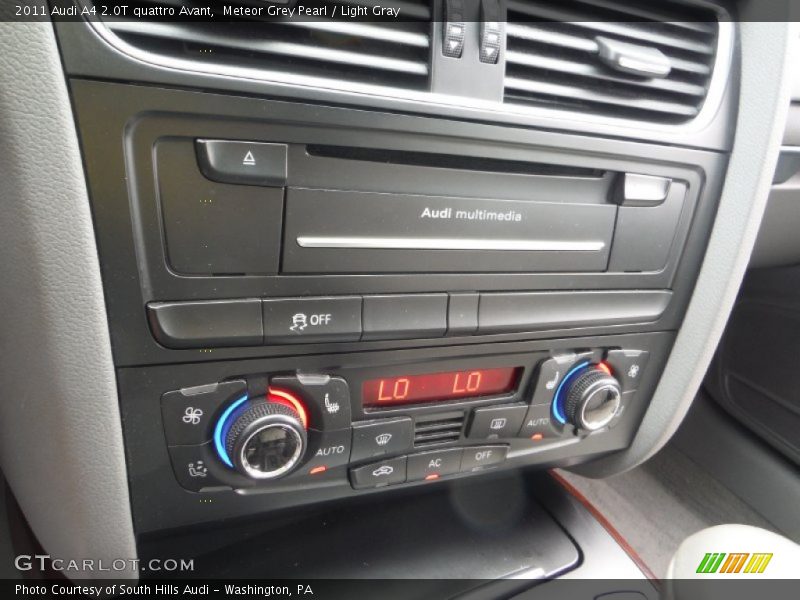 Meteor Grey Pearl / Light Gray 2011 Audi A4 2.0T quattro Avant
