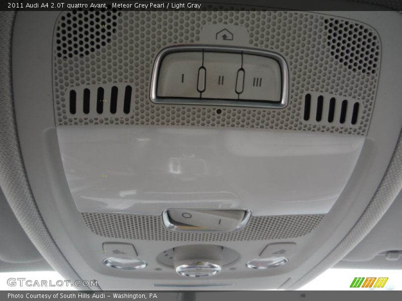 Meteor Grey Pearl / Light Gray 2011 Audi A4 2.0T quattro Avant