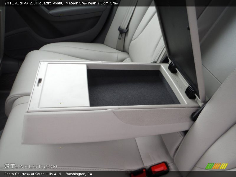 Meteor Grey Pearl / Light Gray 2011 Audi A4 2.0T quattro Avant