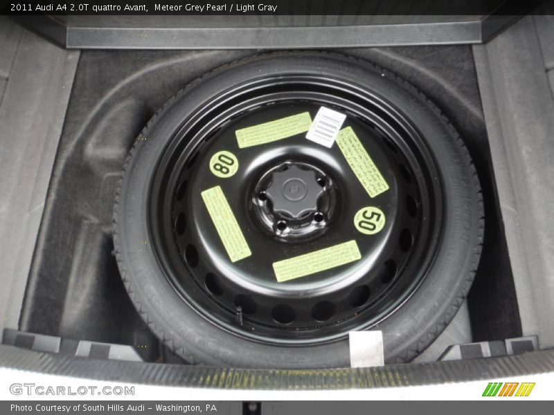 Meteor Grey Pearl / Light Gray 2011 Audi A4 2.0T quattro Avant