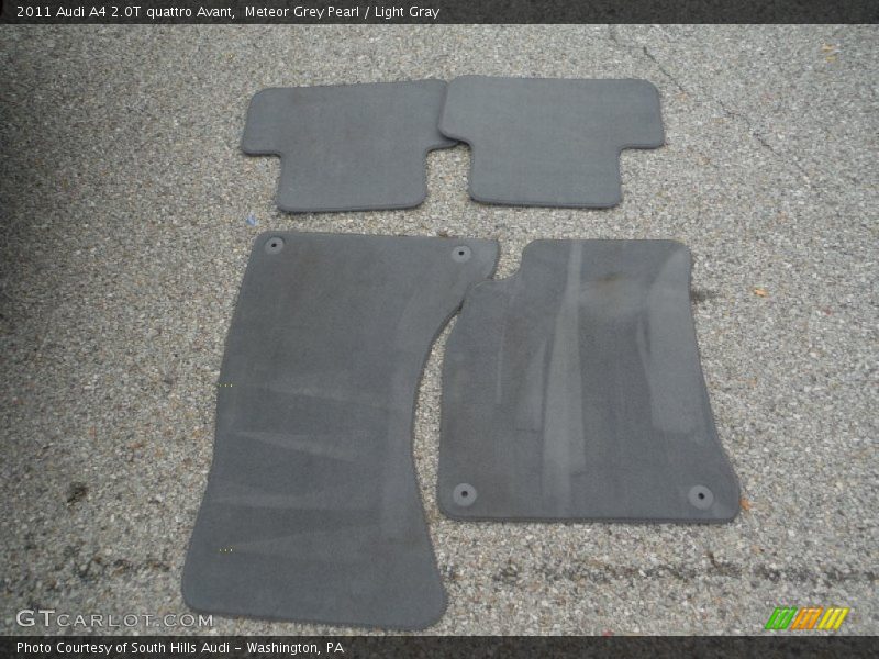 Meteor Grey Pearl / Light Gray 2011 Audi A4 2.0T quattro Avant