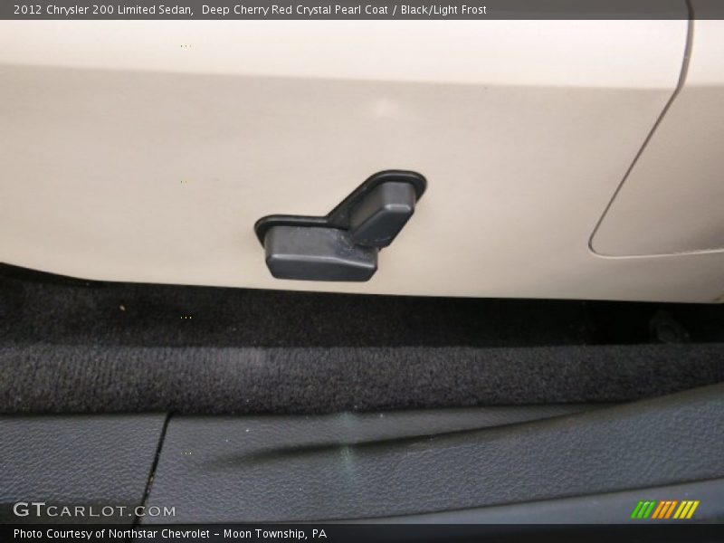 Deep Cherry Red Crystal Pearl Coat / Black/Light Frost 2012 Chrysler 200 Limited Sedan