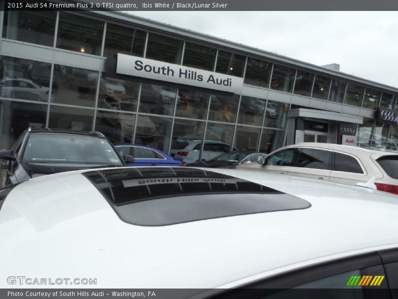 Ibis White / Black/Lunar Silver 2015 Audi S4 Premium Plus 3.0 TFSI quattro