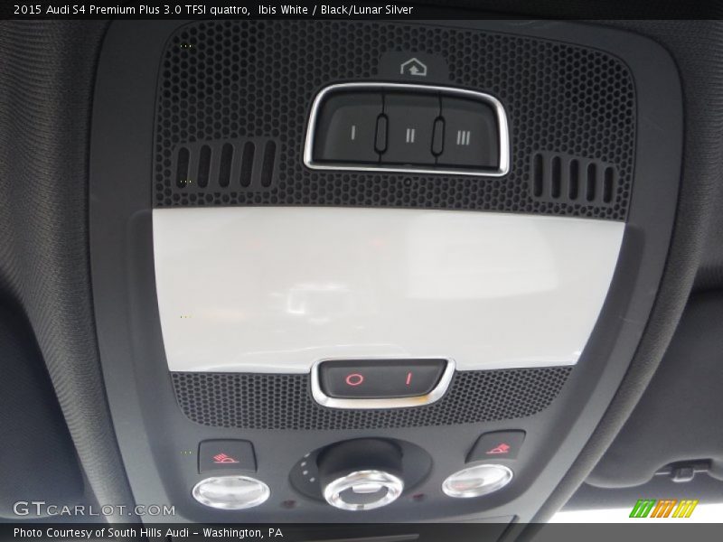 Ibis White / Black/Lunar Silver 2015 Audi S4 Premium Plus 3.0 TFSI quattro
