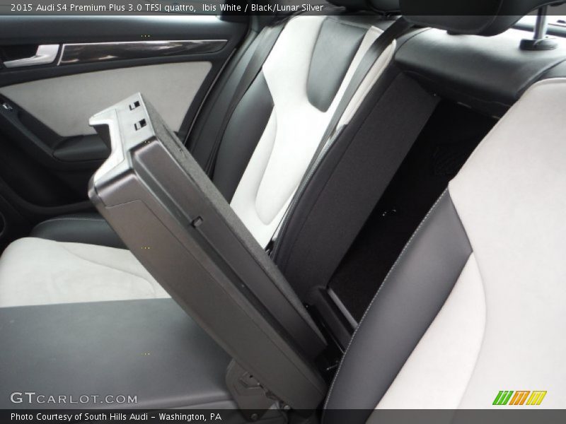 Ibis White / Black/Lunar Silver 2015 Audi S4 Premium Plus 3.0 TFSI quattro