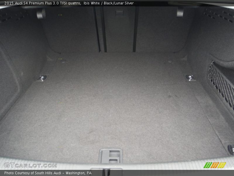 Ibis White / Black/Lunar Silver 2015 Audi S4 Premium Plus 3.0 TFSI quattro