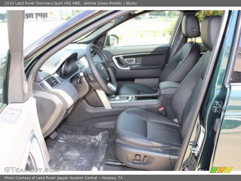 Front Seat of 2016 Discovery Sport HSE 4WD