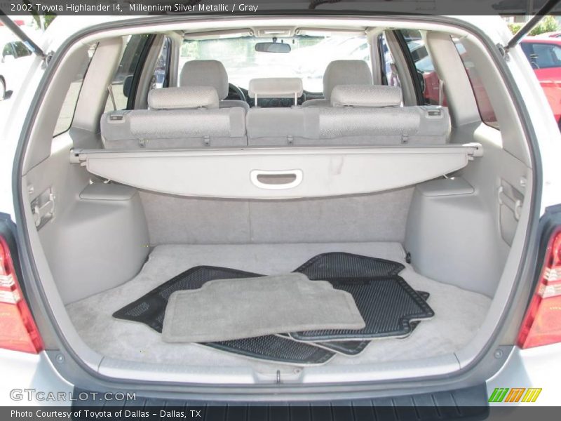 Millennium Silver Metallic / Gray 2002 Toyota Highlander I4